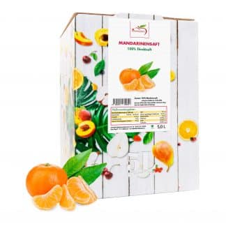 Verpackung Mandarinensaft