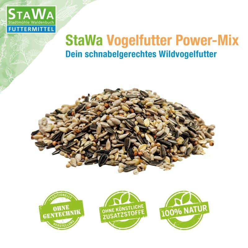 StaWa PowerMix Streufutter für Wildvögel | ohne Weizen | Vogelfutter – Detailbild 4 – jetzt kaufen bei Stadtmühle Waldenbuch