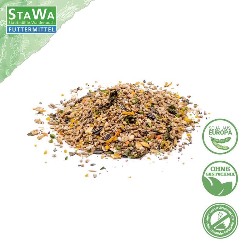 StaWa Wachtelfutter-Mix mit Kräuter | ohne Gentechnik – Detailbild 1 – jetzt kaufen bei Stadtmühle Waldenbuch