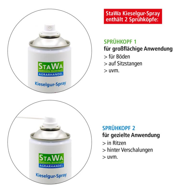 StaWa Kieselgur Spray | reines Naturprodukt | physikalische Wirkung | ohne Chemie | optimale Anhaftung – Detailbild 1 – jetzt kaufen bei Stadtmühle Waldenbuch