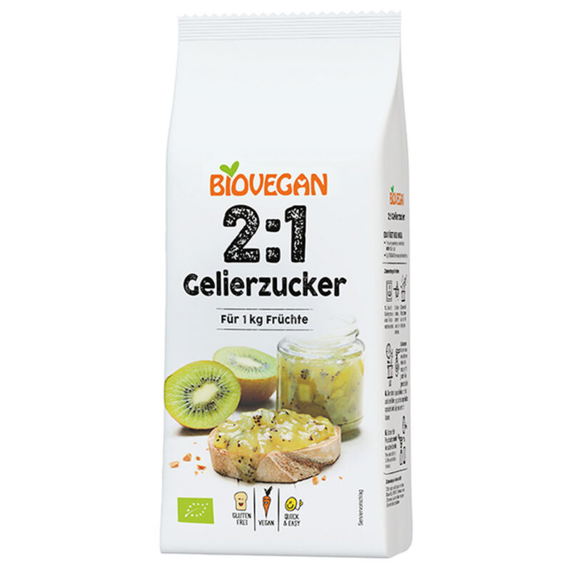 BioVegan Gelierzucker 2:1 500 g – jetzt kaufen bei Stadtmühle Waldenbuch