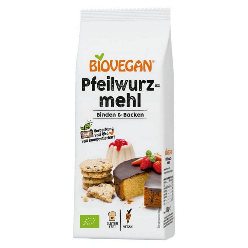 Biovegan Pfeilwurzmehl