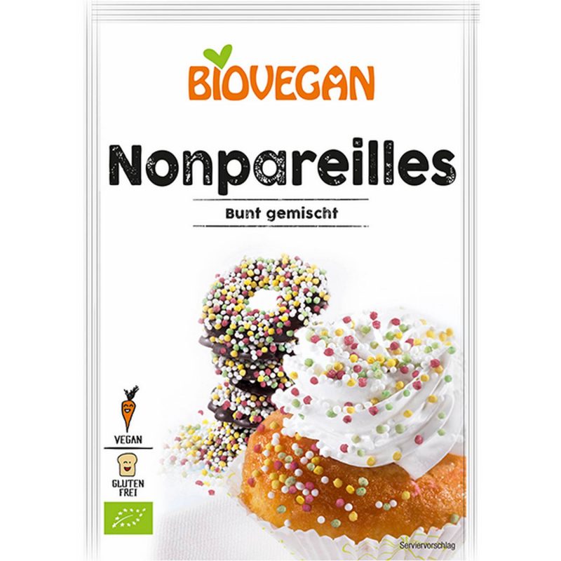 BIOVEGAN Nonpareilles, BIO 35 g – jetzt kaufen bei Stadtmühle Waldenbuch Onlineshop