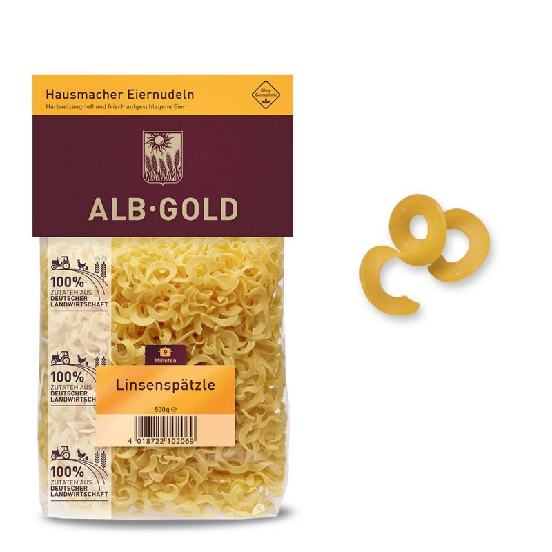 ALB-GOLD Linsenspätzle – jetzt kaufen bei Stadtmühle Waldenbuch