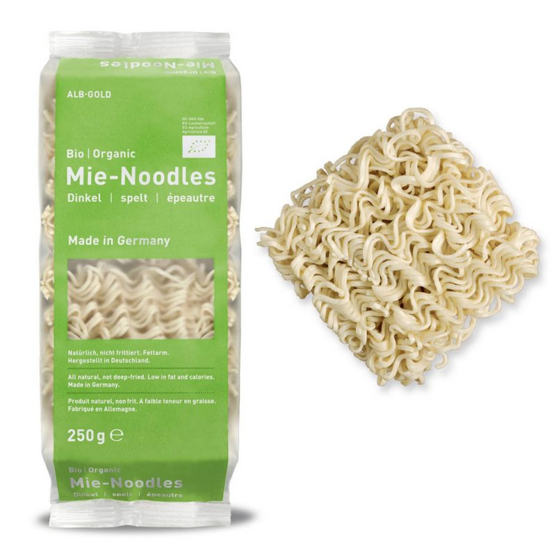 ALB-GOLD Bio Mie-Noodles Dinkel – jetzt kaufen bei Stadtmühle Waldenbuch Onlineshop