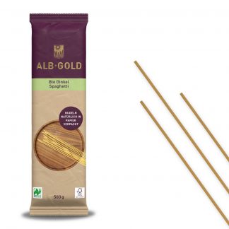 ALB-GOLD Bio Dinkel Pasta Spaghetti (Naturland) – jetzt kaufen bei Stadtmühle Waldenbuch Onlineshop