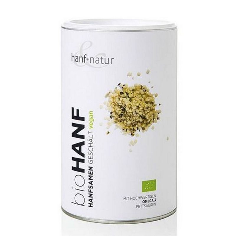 hanf & natur Bio Hanfsamen geschält – jetzt kaufen bei Stadtmühle Waldenbuch Onlineshop