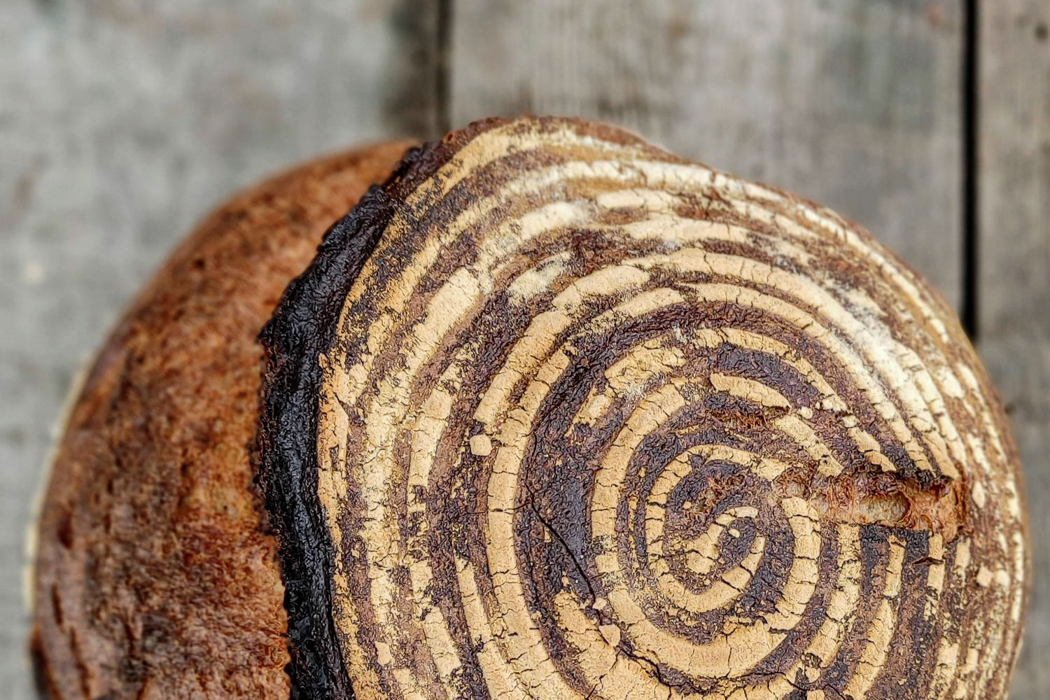 Mischbrot aus Weizenvollkorn und Emmer aus dem Topf Brotbackrezept