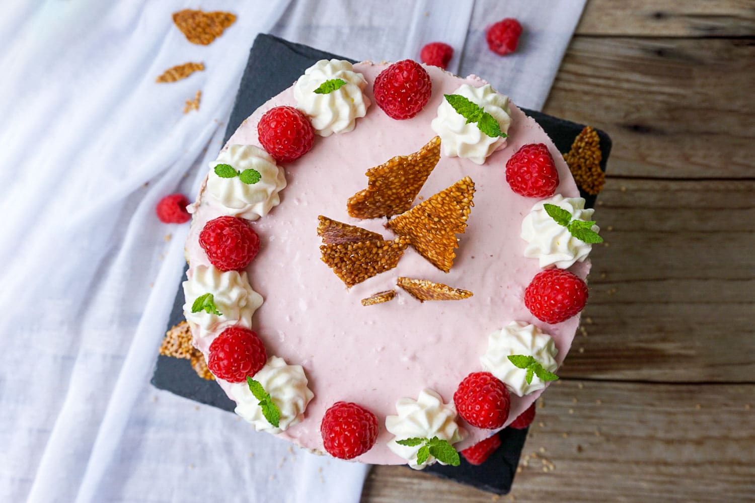 Himbeer-Mousse-Torte Konditorrezept