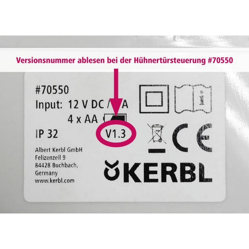 Automatische Hühnertür – Detailbild 5 – jetzt kaufen bei Stadtmühle Waldenbuch