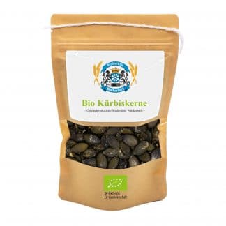 Verpackung Bio Kürbiskerne