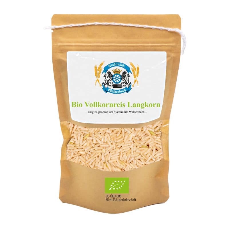 Bio Vollkornreis Langkorn – jetzt kaufen bei Stadtmühle Waldenbuch