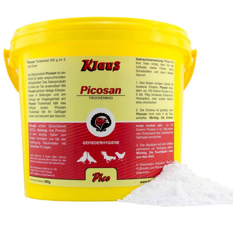 Klaus Picosan Trockenbad 500 g – jetzt kaufen bei Stadtmühle Waldenbuch Onlineshop