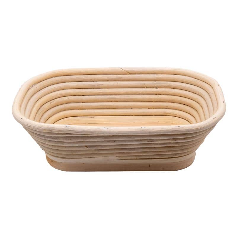 Gärkorb 32 x 13 cm, Holzboden glatt, Seitenwände gerillt, für 1kg Brot – jetzt kaufen bei Stadtmühle Waldenbuch