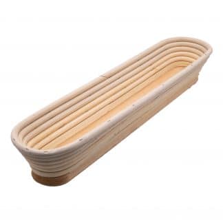 Gärkorb 35 x 7,5 cm, Holzboden glatt, Seitenwände gerillt, 250g – jetzt kaufen bei Stadtmühle Waldenbuch