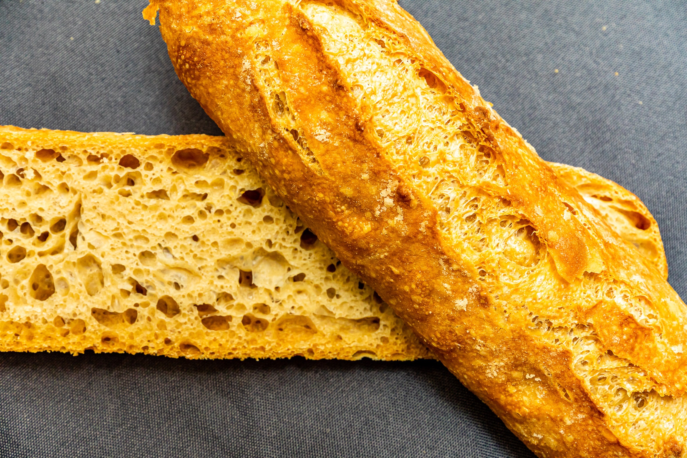 Baguette-Focaccia Brotbackrezept