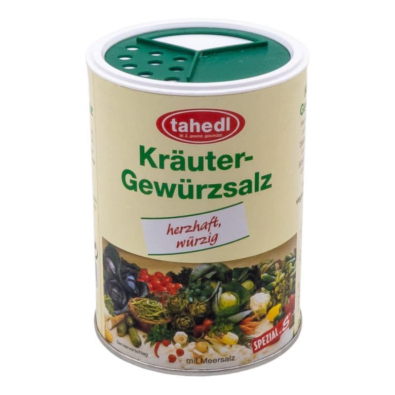 Tahedl Kräutergewürzsalz (Streudose) – jetzt kaufen bei Stadtmühle Waldenbuch