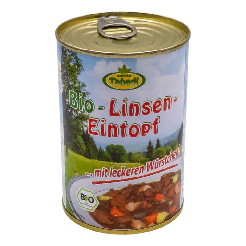 Tahedl Bio-Linseneintopf 400 g – jetzt kaufen bei Stadtmühle Waldenbuch