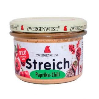 Zwergenwiese Paprika-Chili Streich, 180g – jetzt kaufen bei Stadtmühle Waldenbuch
