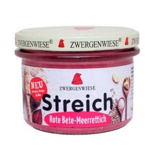 Zwergenwiese Rote-Bete-Meerrettich Streich, 180g – jetzt kaufen bei Stadtmühle Waldenbuch