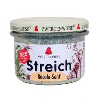 Zwergenwiese Rucola-Senf Streich, 180g – jetzt kaufen bei Stadtmühle Waldenbuch Onlineshop