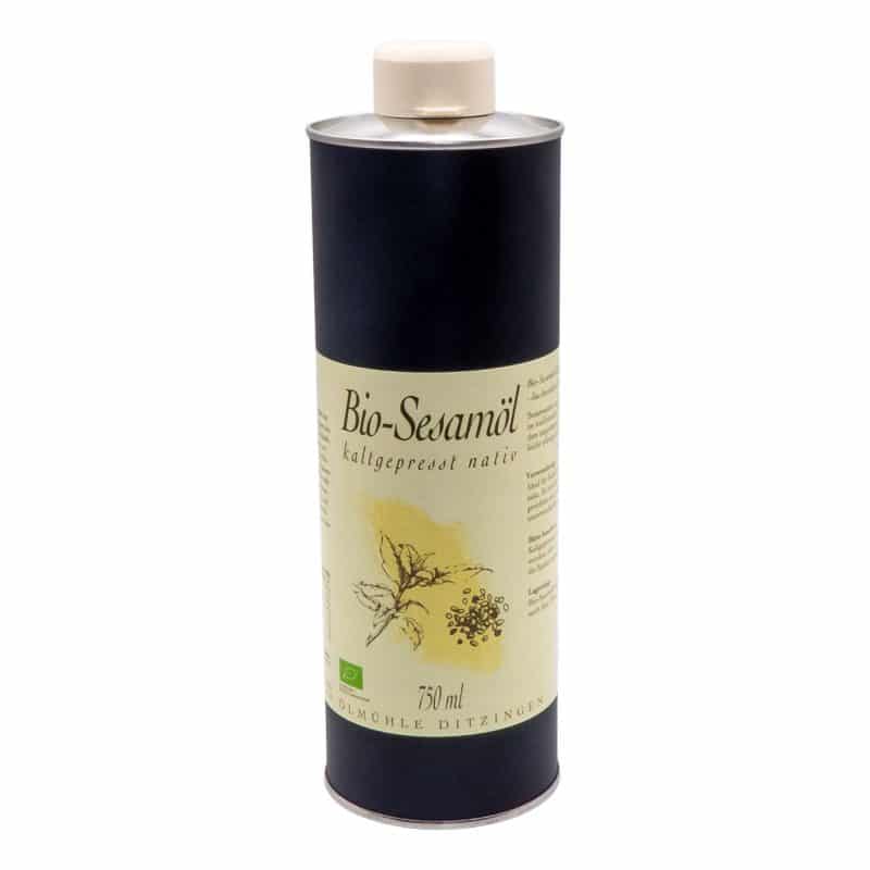 Ölmühle Ditzingen, Bio-Sonnenblumenöl, Auslese, kaltgepresst - 750 ml – jetzt kaufen bei Stadtmühle Waldenbuch
