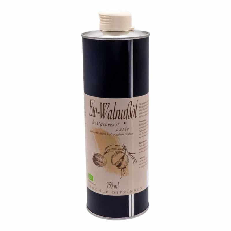 Ölmühle Ditzingen, Bio-Walnussöl, kaltgepresst – Detailbild 2 – jetzt kaufen bei Stadtmühle Waldenbuch Onlineshop