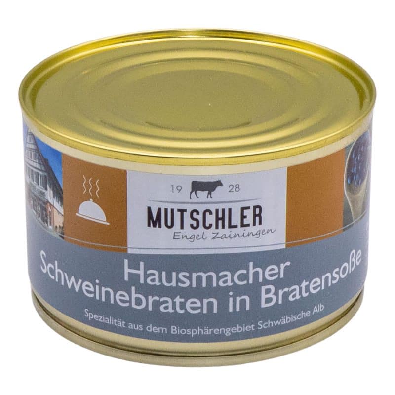 Mutschler - Hausmacher Schweinebraten in Bratensoße – jetzt kaufen bei Stadtmühle Waldenbuch