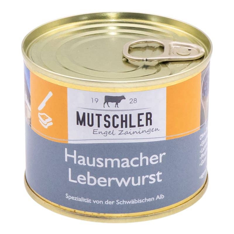 Dose Hausmacher Leberwurst