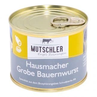 Dose Hausmacher Grobe Bauernwurst