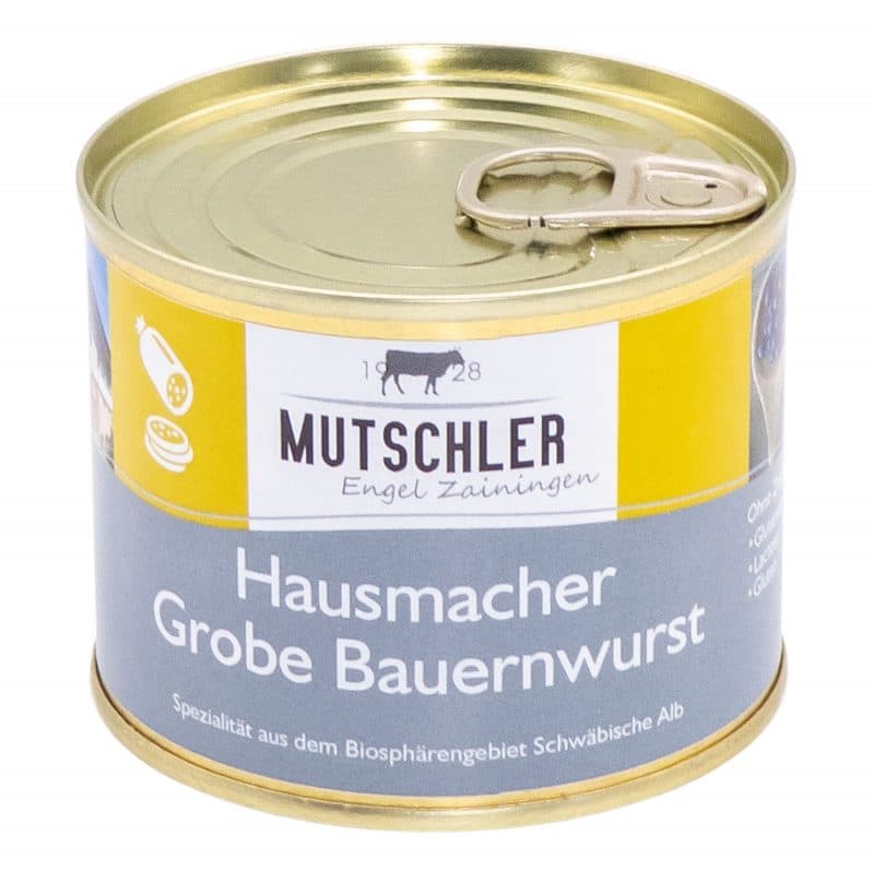 Dose Hausmacher Grobe Bauernwurst