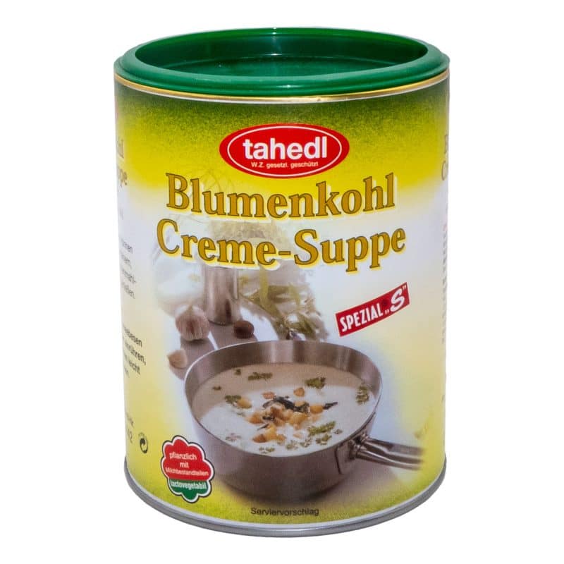 Verpackung Tahedl Blumenkohl Creme