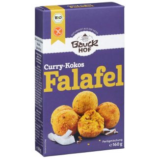 Bauckhof Mühle, Bio Falafel Curry-Kokos Mix 160g – jetzt kaufen bei Stadtmühle Waldenbuch