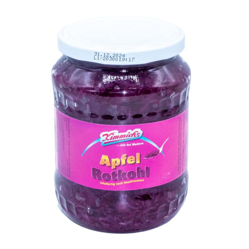 Glas Kimmichs Apfel-Rotkohl
