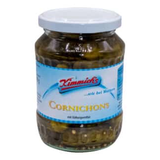 Kimmichs Cornichons Essiggurken Gewürzgurken