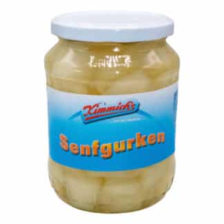 Glas Senfgurken