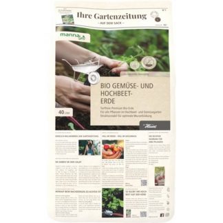 Verpackung Manna Gemüse und Hochbeeterde
