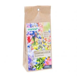Verpackung Samenkugeln Blumenmeer