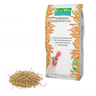 StaWa Hühnerfutter Alleinfutter Pellets mit Kräuter und Kurkuma