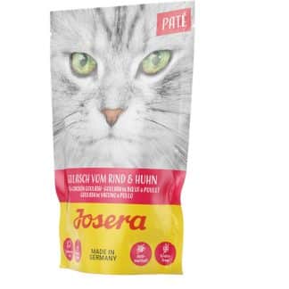Josera Nassfutter Paté Gulasch vom Rind und Huhn