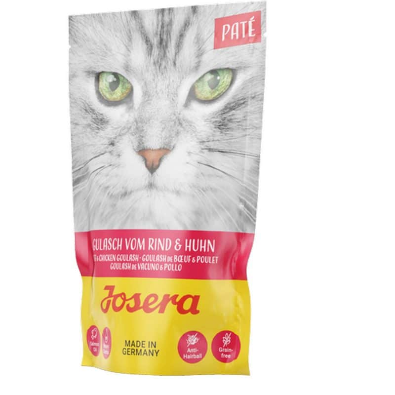 Josera Nassfutter Paté Gulasch vom Rind und Huhn