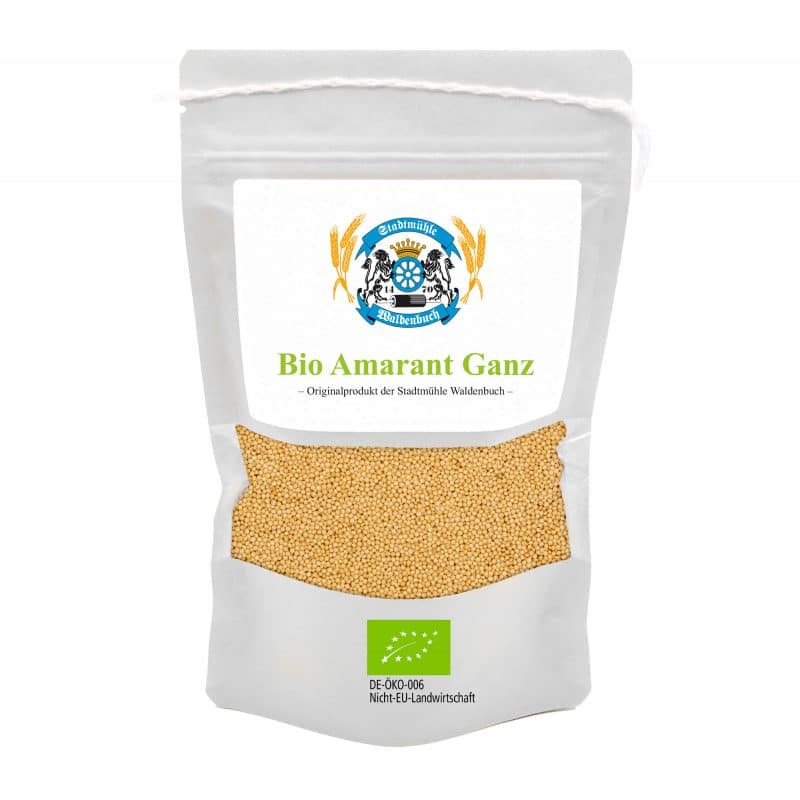 Bio Amaranth Ganz – jetzt kaufen bei Stadtmühle Waldenbuch Onlineshop