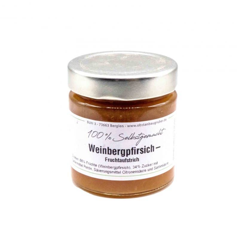 Gruber Weinbergpfirsich Fruchtaufstrich