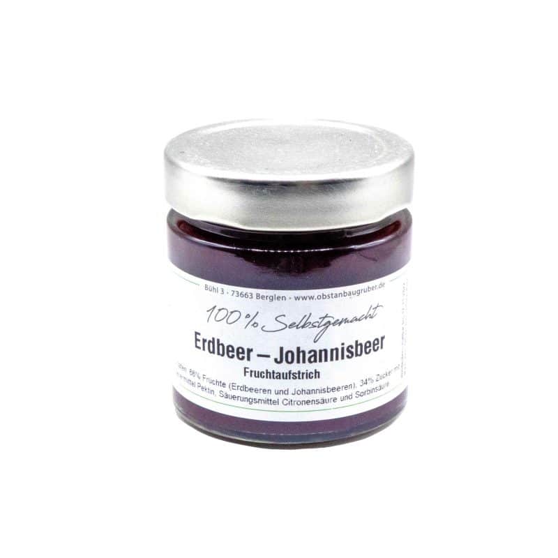 Produktbild Erdbeer Johannisbeeren Fruchtaufstrich