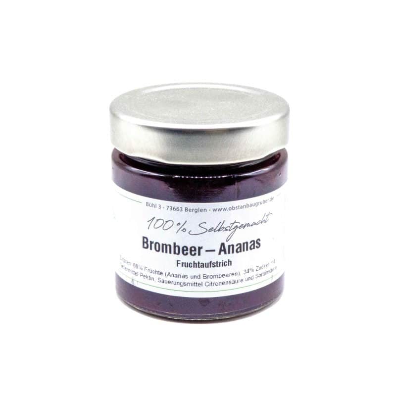 Brombeer Ananas Fruchtaufstrich