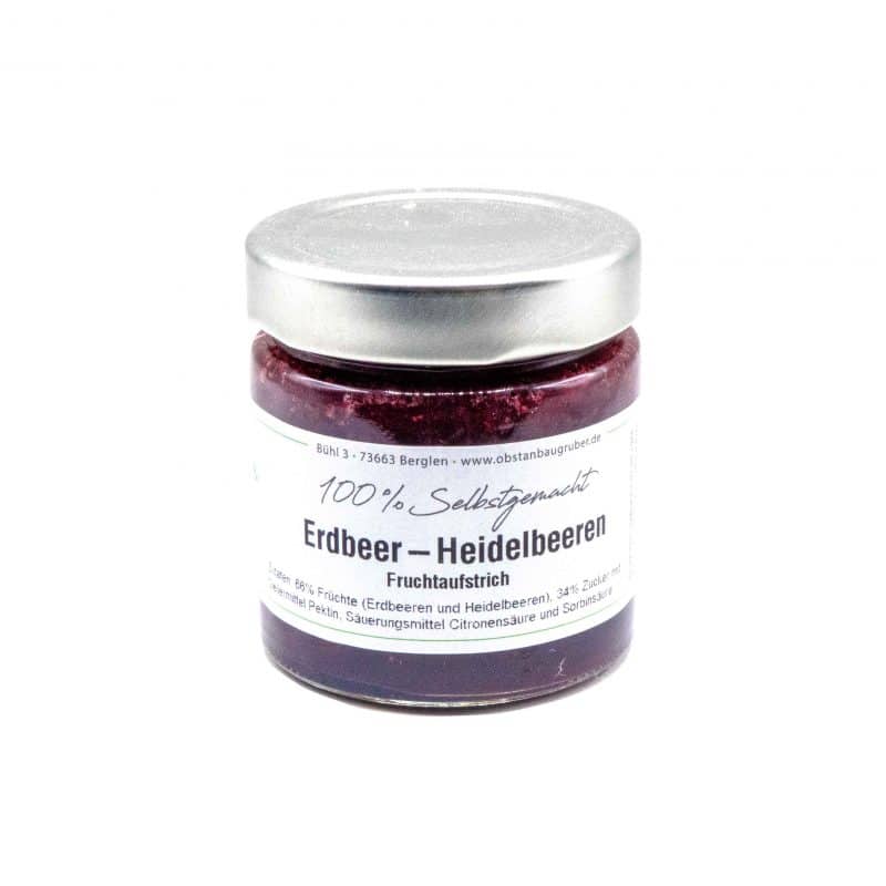 Produktbild Erdbeer-Heidelbeeren Fruchtaufstrich