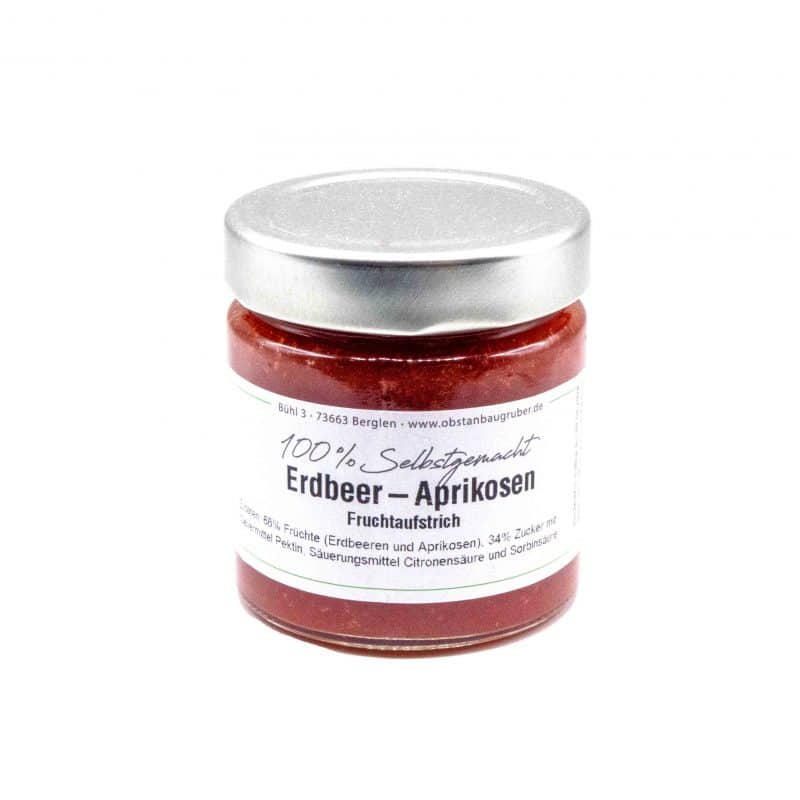 Produktbild Erdbeer Aprikose Fruchtaufstrich