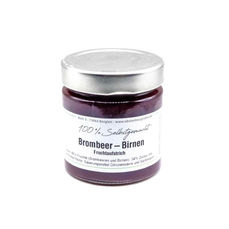 Gruber Brombeer Birnen Fruchtaufstrich