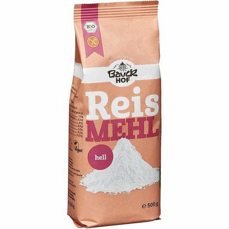 Bauckhof Reismehl hell Produktbild
