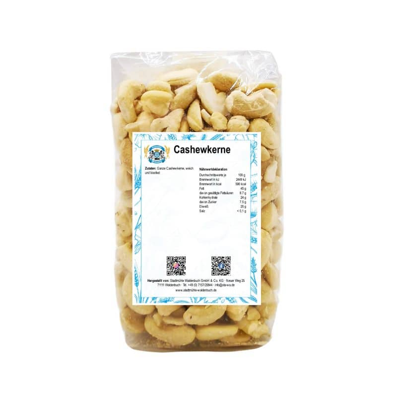 Cashewkerne – jetzt kaufen bei Stadtmühle Waldenbuch